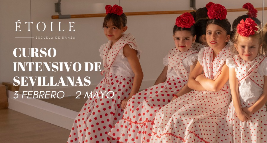Curso de Sevillanas en Sevilla. Infantil, joven y adulto.