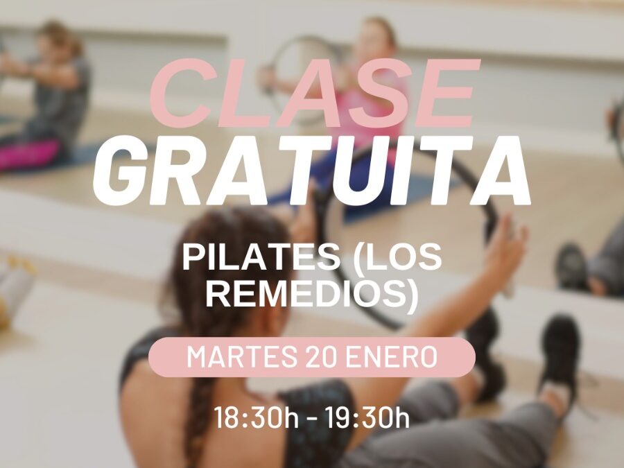 ¡CLASE GRATUITA PILATES! MARTES 20 ENERO 🧘‍♀️🙌