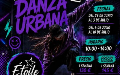 🌞 Curso Intensivo de Verano de Danza Urbana en  Étoile 🌞