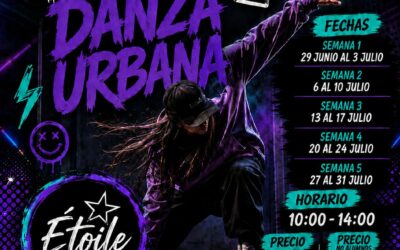🌞 Curso Intensivo de Verano de Danza Urbana en  Étoile 🌞