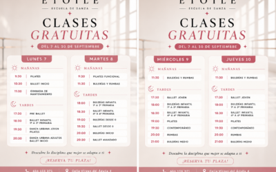 Clases gratuitas de danza, ballet, pilates y mucho más en Sevilla: prueba antes de elegir 💃✨
